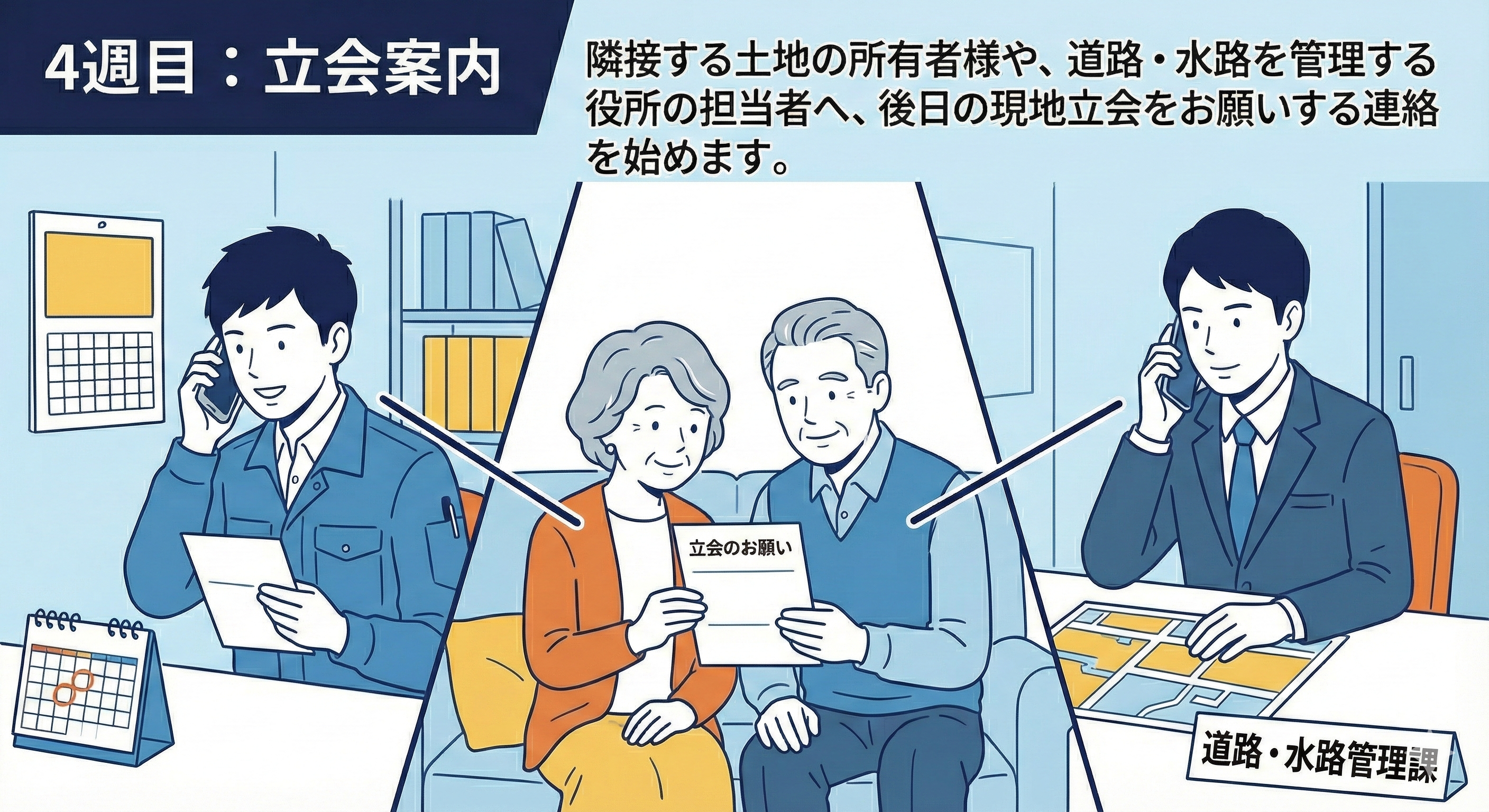 立会案内のイメージ